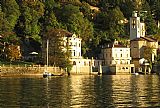 Villa Canvas Paintings - Villa Lucia Blevio Lake Como